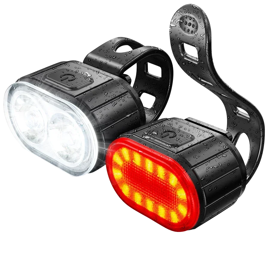 Bike Lighting Front and Rear Lights Bicycle Lamp Led Cycling Light