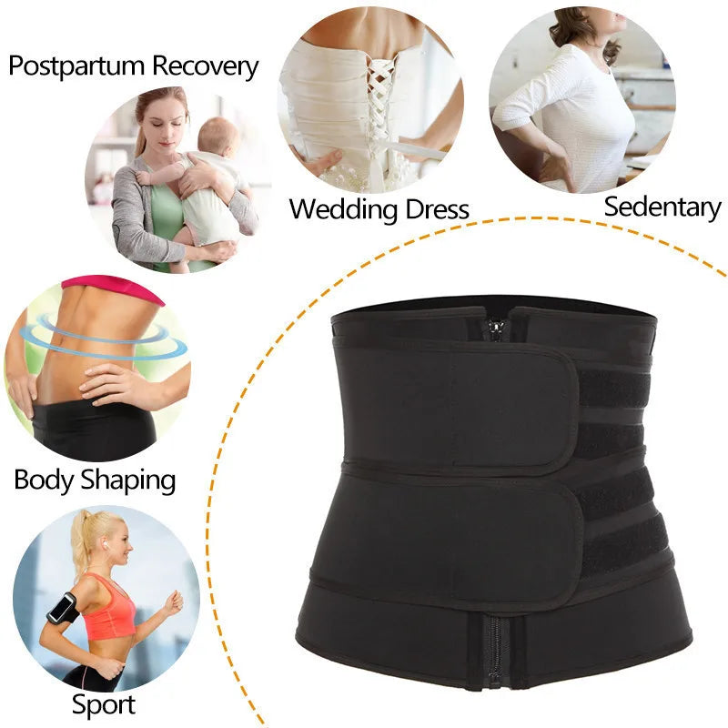 Waist Trainer Slimming Body Shaper Fitness Belt