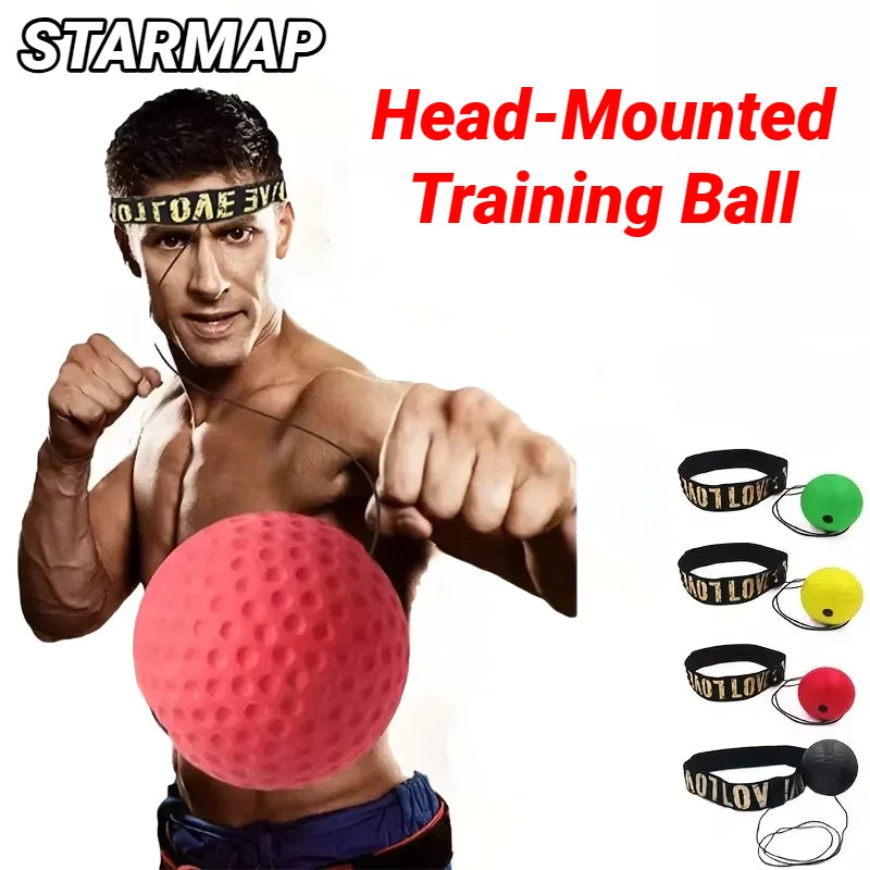 MMA Boxing Speed Ball Head-Mounted