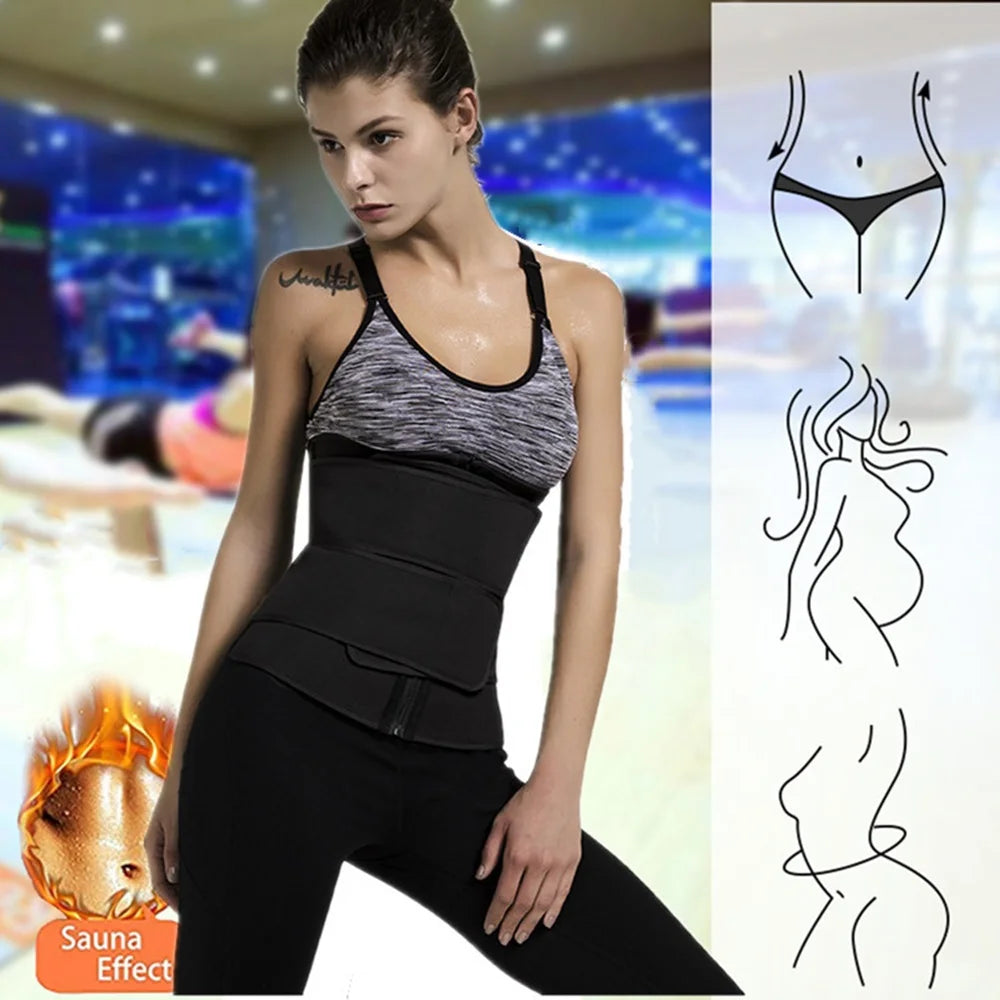 Waist Trainer Slimming Body Shaper Fitness Belt