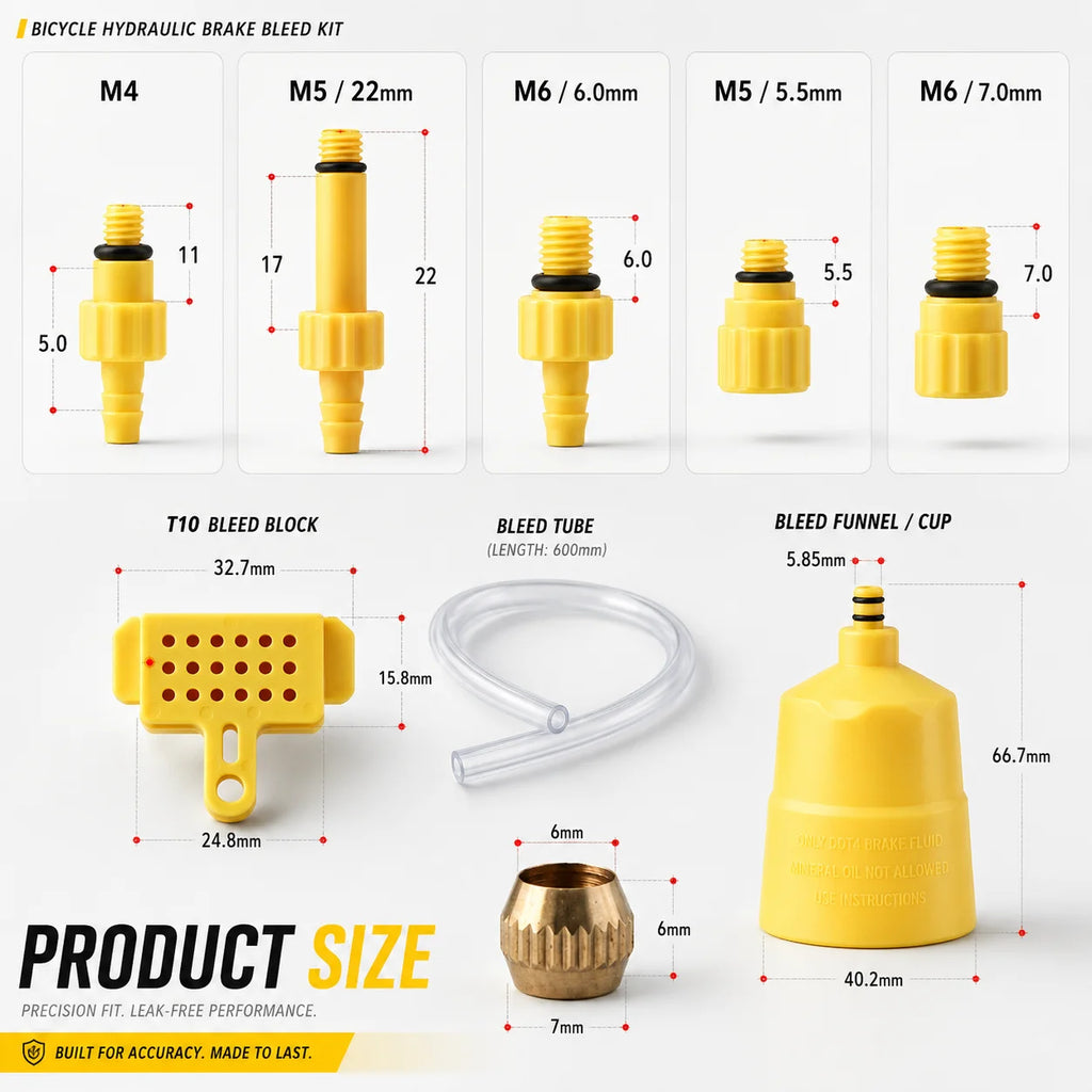 Bicycle Brake Oil Bleed Kit