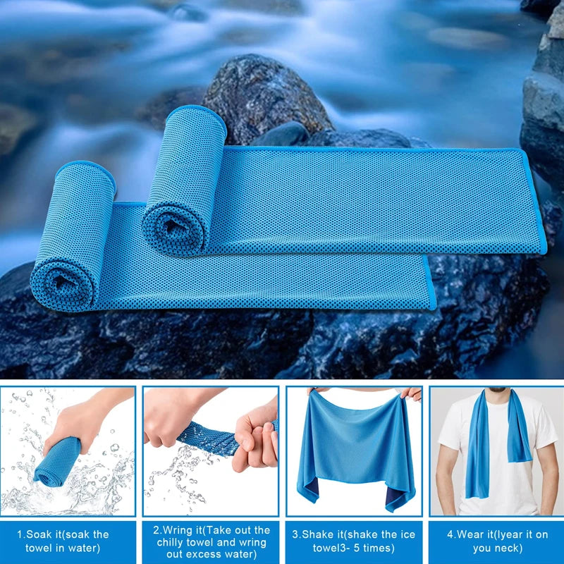 Breathable Sports Towel With Storage Box