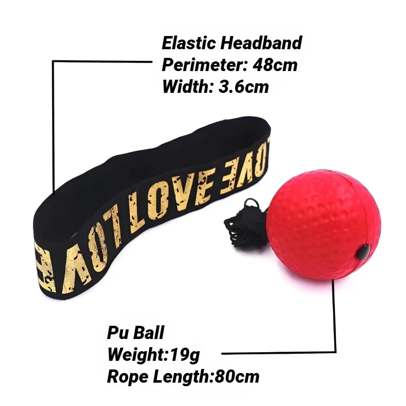 MMA Boxing Speed Ball Head-Mounted