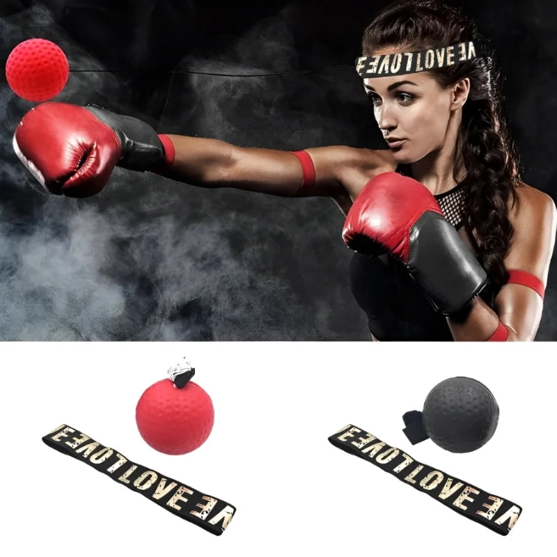 MMA Boxing Speed Ball Head-Mounted